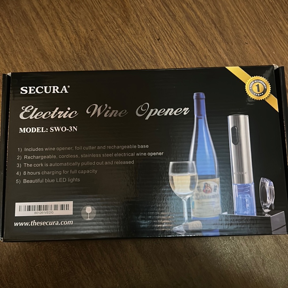 Secura Electric Wine Opener